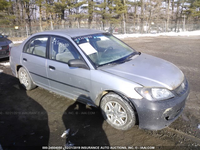 2HGES16375H013372 - 2005 HONDA CIVIC DX VP Gümüş foto 1