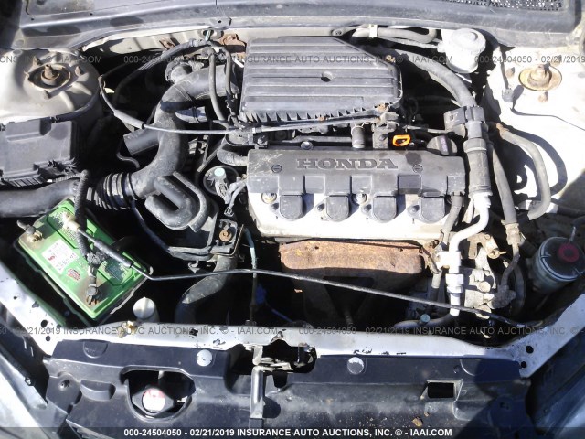 2HGES16375H013372 - 2005 HONDA CIVIC DX VP Gümüş foto 10