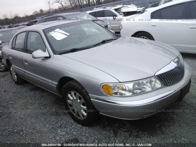 1LNHM97V62Y694433 - 2002 LINCOLN CONTINENTAL  SILVER photo 1