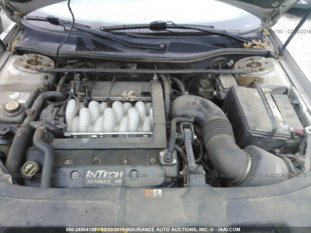 1LNHM97V62Y694433 - 2002 LINCOLN CONTINENTAL  Күміс фото 10