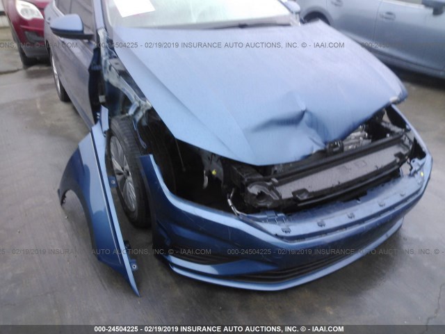 3VWC57BUXKM064695 - 2019 VOLKSWAGEN JETTA S/SE/R-LINE BLUE photo 6