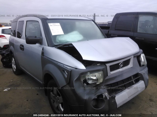 5J6YH18574L003204 - 2004 HONDA ELEMENT EX SILVER photo 1