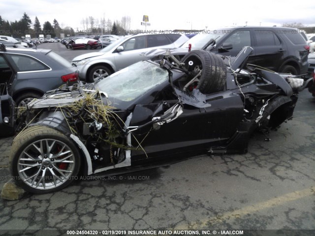 1G1YP2D61G5608446 - 2016 CHEVROLET CORVETTE 1LZ/Z06 BLACK photo 6