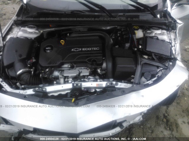 1G1ZB5ST2HF214740 - 2017 CHEVROLET MALIBU LS SILVER photo 10