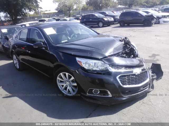 1G11F5SL2FF226577 - 2015 CHEVROLET MALIBU LTZ BLACK photo 1