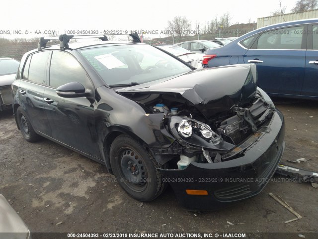 WVWDB7AJ0DW136661 - 2013 VOLKSWAGEN GOLF 黑色 照片 1