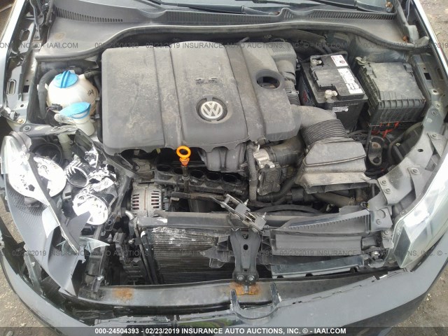 WVWDB7AJ0DW136661 - 2013 VOLKSWAGEN GOLF 黑色 照片 10