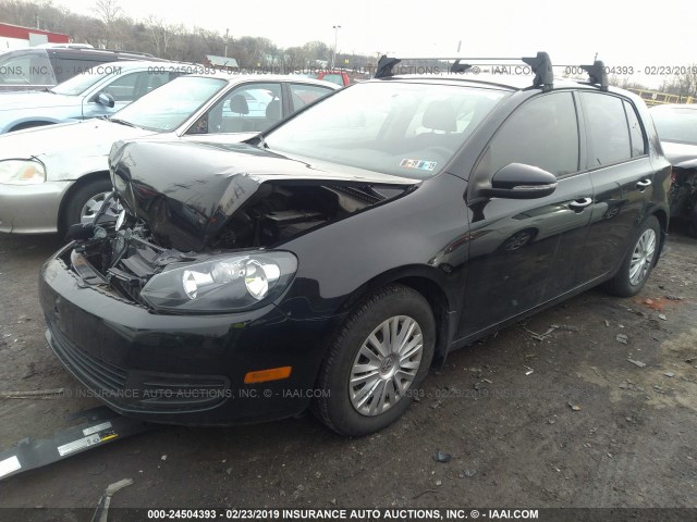 WVWDB7AJ0DW136661 - 2013 VOLKSWAGEN GOLF 黑色 照片 2