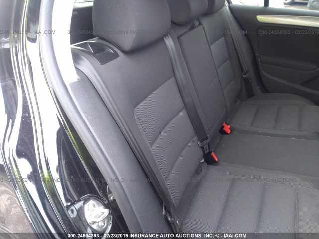 WVWDB7AJ0DW136661 - 2013 VOLKSWAGEN GOLF 黑色 照片 8