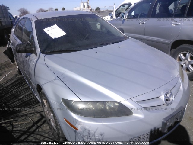 1YVHP84D765M65617 - 2006 MAZDA 6 S SILVER photo 1