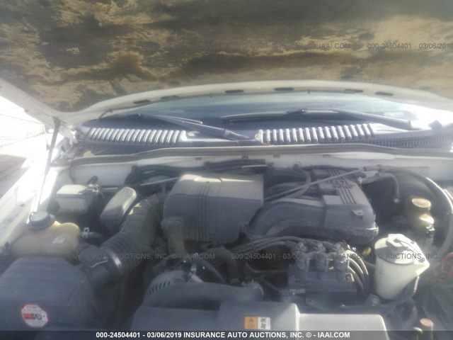 1FMZU73K43ZA66399 - 2003 FORD EXPLORER XLT/XLT SPORT/NBX أبيض صورة 10