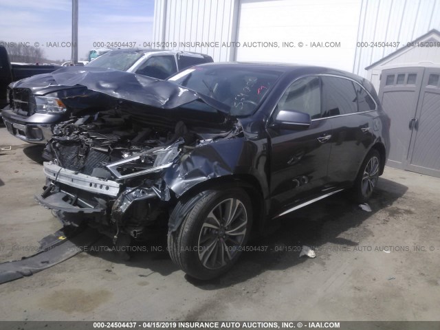 5FRYD4H56HB025284 - 2017 ACURA MDX TECHNOLOGY 灰色 照片 2