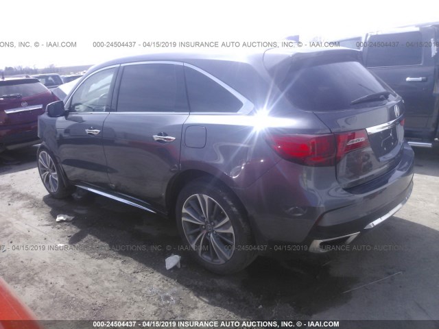 5FRYD4H56HB025284 - 2017 ACURA MDX TECHNOLOGY 灰色 照片 3