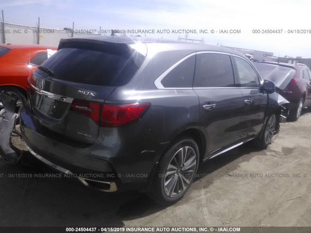 5FRYD4H56HB025284 - 2017 ACURA MDX TECHNOLOGY 灰色 照片 4