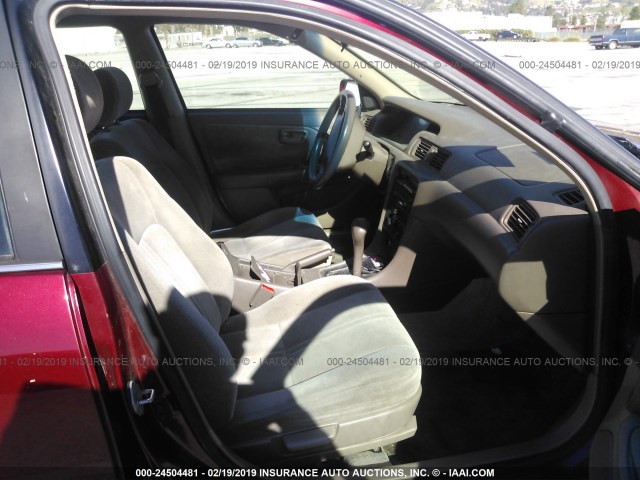 4T1BF22K3WU055248 - 1998 TOYOTA CAMRY CE/LE/XLE 红色 照片 5