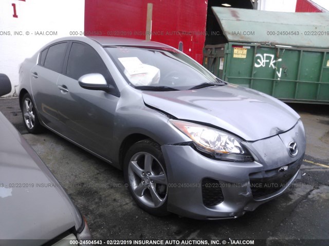 JM1BL1TG2D1824838 - 2013 MAZDA 3 I SILVER photo 1