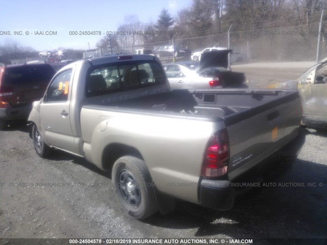 5TENX22N98Z568460 - 2008 TOYOTA TACOMA GOLD photo 3