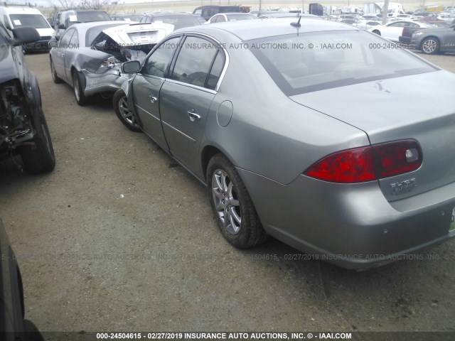 1G4HD572X7U135528 - 2007 BUICK LUCERNE CXL GREEN photo 3