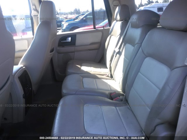 1FMRU17L63LA21225 - 2003 FORD EXPEDITION EDDIE BAUER BLUE photo 8