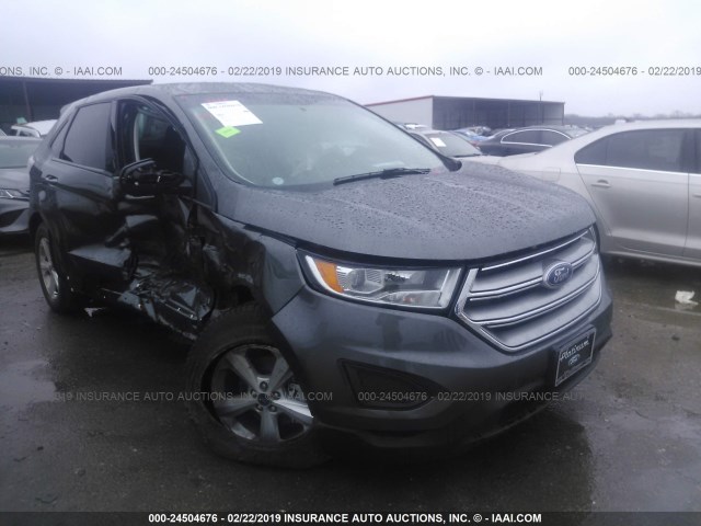 2FMPK3G94JBC31851 - 2018 FORD EDGE SE GRAY photo 1