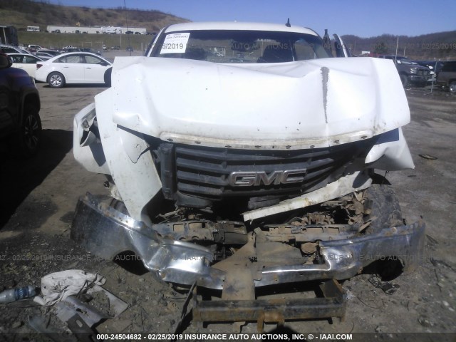 1GTHK59K69E139886 - 2009 GMC SIERRA K2500 SLE WHITE photo 6