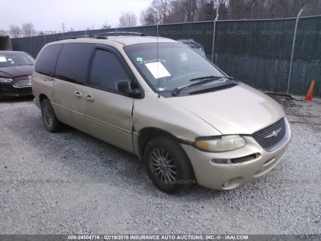 1C4GP54L4XB808524 - 1999 CHRYSLER TOWN & COUNTRY LX/LXI Champagne photo 1