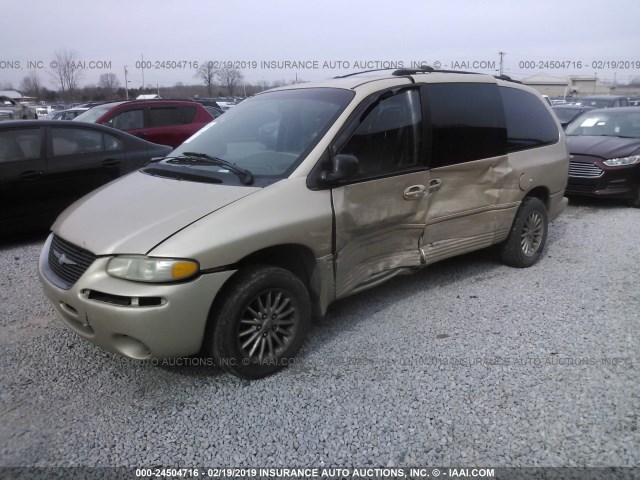 1C4GP54L4XB808524 - 1999 CHRYSLER TOWN & COUNTRY LX/LXI Champagne photo 2