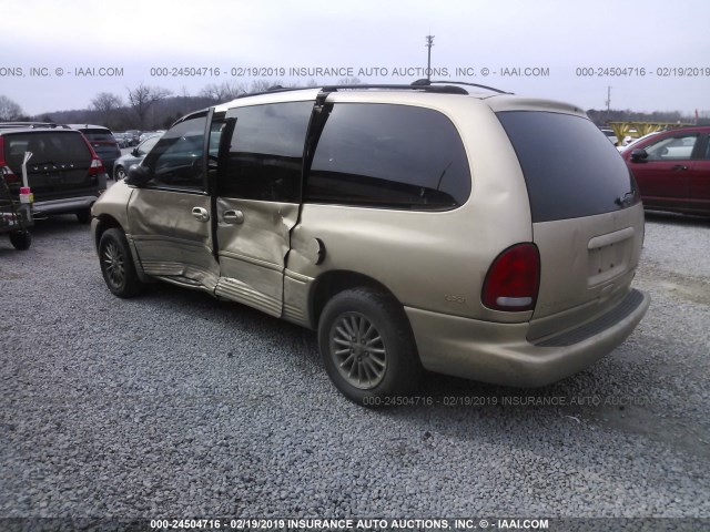 1C4GP54L4XB808524 - 1999 CHRYSLER TOWN & COUNTRY LX/LXI Champagne photo 3