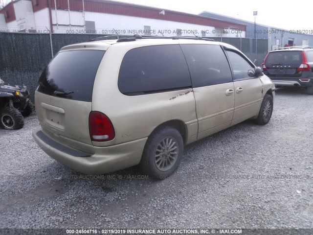 1C4GP54L4XB808524 - 1999 CHRYSLER TOWN & COUNTRY LX/LXI Champagne photo 4