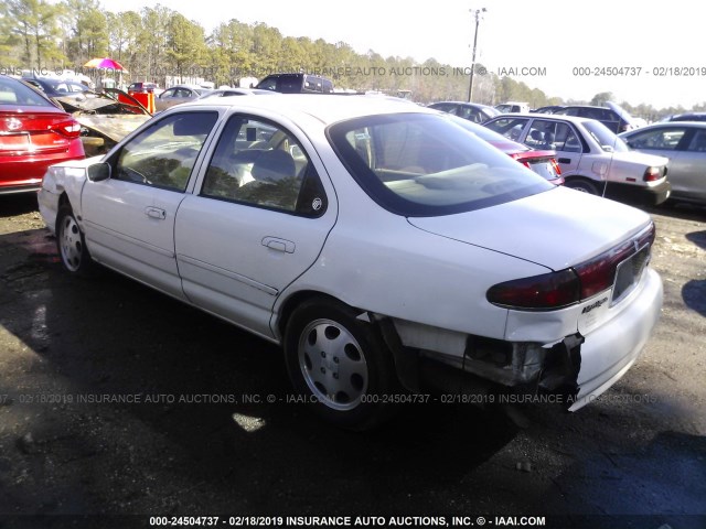 1MEFM6532YK607875 - 2000 MERCURY MYSTIQUE GS/SPORT WHITE photo 3