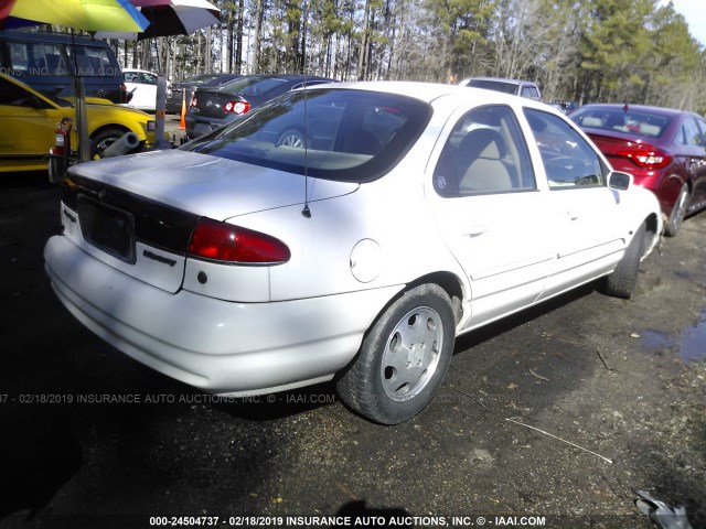 1MEFM6532YK607875 - 2000 MERCURY MYSTIQUE GS/SPORT WHITE photo 4