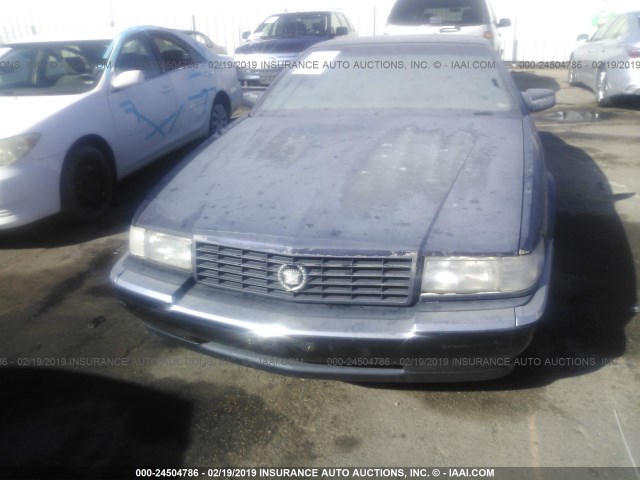 1G6EL13B8NU614779 - 1992 CADILLAC ELDORADO BLUE photo 6