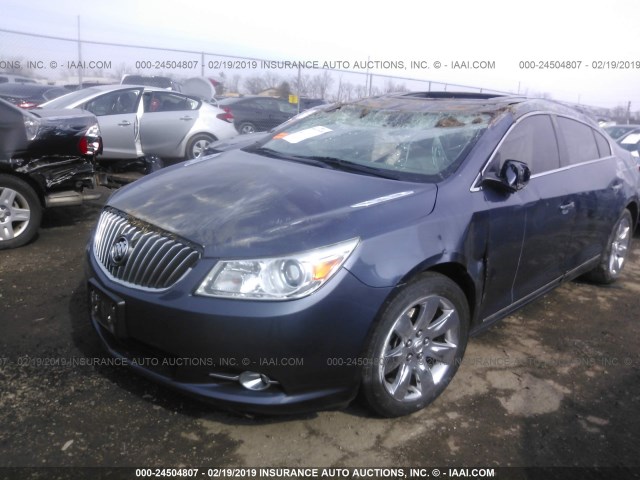 1G4GF5E31DF244705 - 2013 BUICK LACROSSE PREMIUM BLUE photo 2