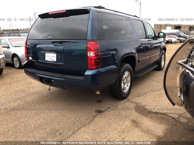 3GNFC16J27G217490 - 2007 CHEVROLET SUBURBAN GREEN photo 4