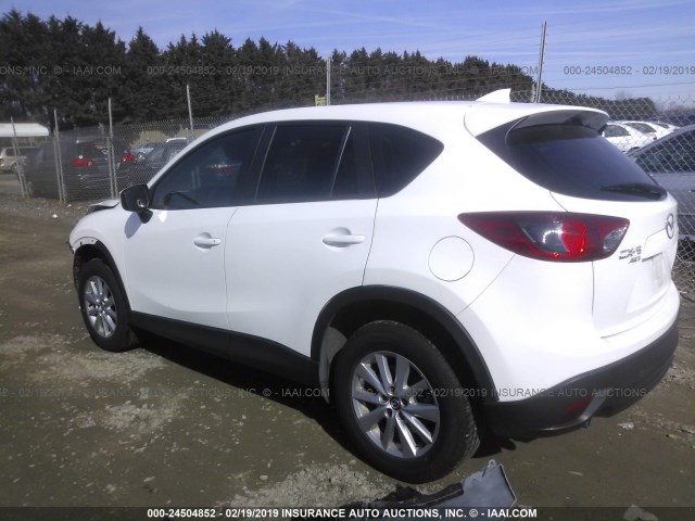 JM3KE4BY9G0802567 - 2016 MAZDA CX-5 SPORT WHITE photo 3