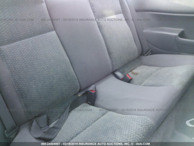 1HGEJ6221VL012766 - 1997 HONDA CIVIC DX SILVER photo 8