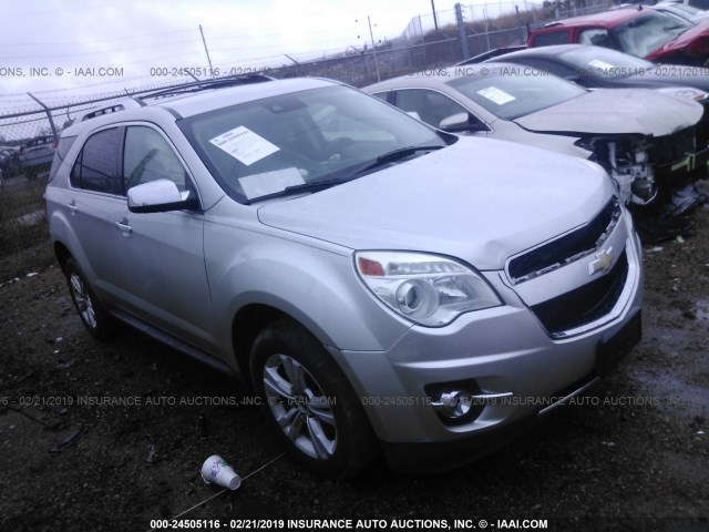 2GNFLGEK0D6348356 - 2013 CHEVROLET EQUINOX LTZ SILVER photo 1