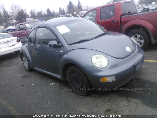 3VWBK21CX3M413503 - 2003 VOLKSWAGEN NEW BEETLE GL GRAY photo 1