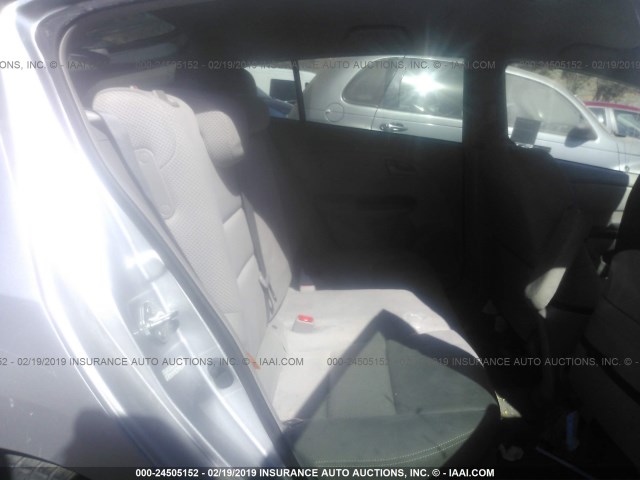 JHMZE2H72AS011124 - 2010 HONDA INSIGHT EX GRAY photo 8