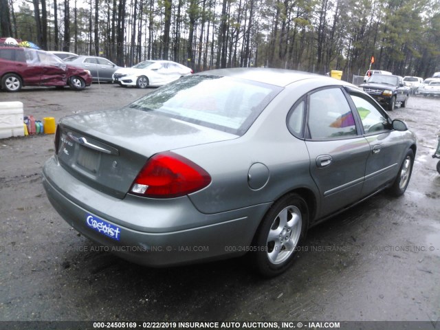 1FAFP55U33A133886 - 2003 FORD TAURUS SES GRAY photo 4