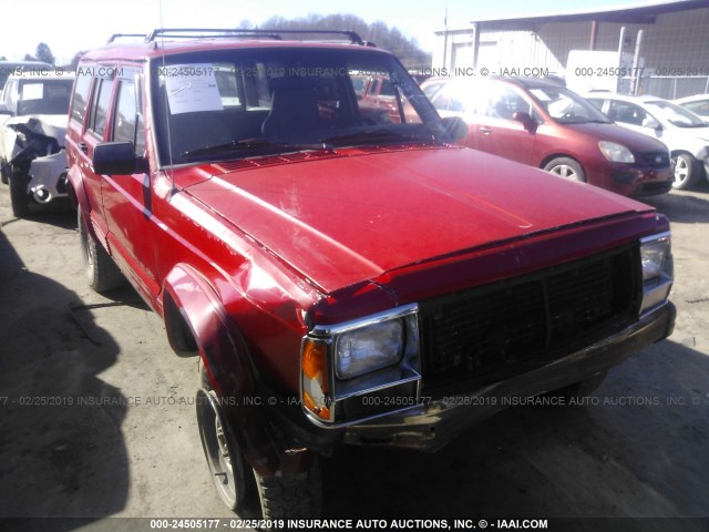 1J4FJ68S2TL302564 - 1996 JEEP CHEROKEE SPORT/CLASSIC წითელი ფოტო 1