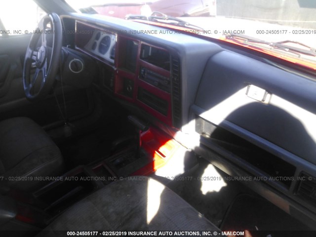 1J4FJ68S2TL302564 - 1996 JEEP CHEROKEE SPORT/CLASSIC წითელი ფოტო 5