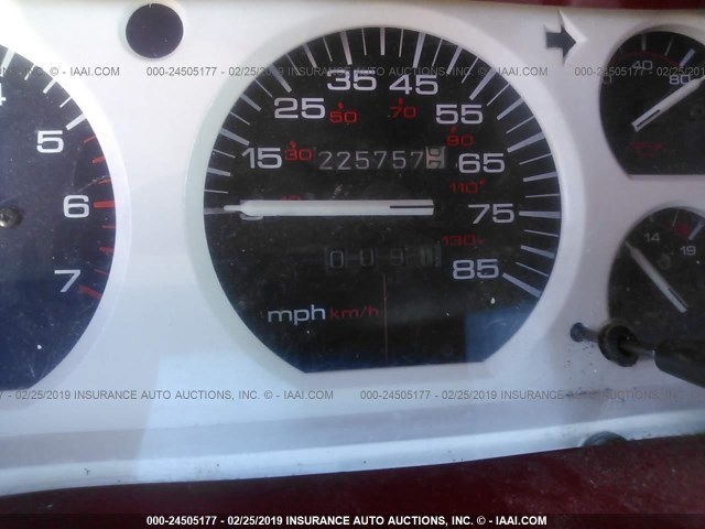 1J4FJ68S2TL302564 - 1996 JEEP CHEROKEE SPORT/CLASSIC წითელი ფოტო 7