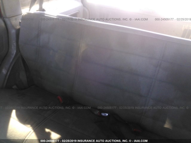 1J4FJ68S2TL302564 - 1996 JEEP CHEROKEE SPORT/CLASSIC წითელი ფოტო 8