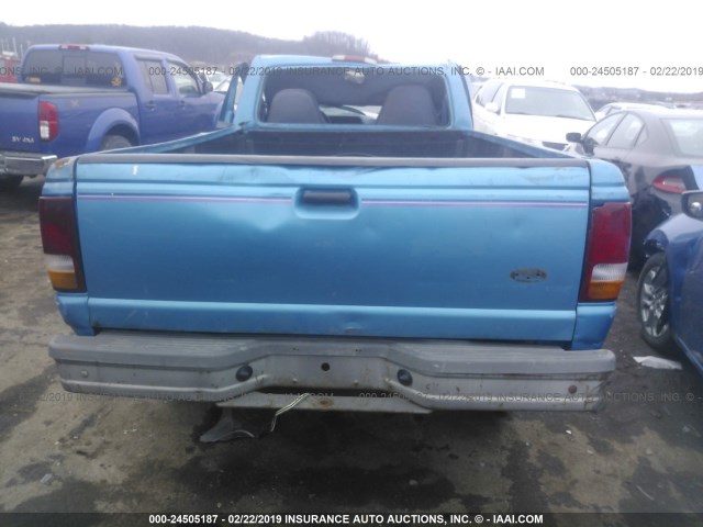 1FTCR11U8PPA12666 - 1993 FORD RANGER BLUE photo 8