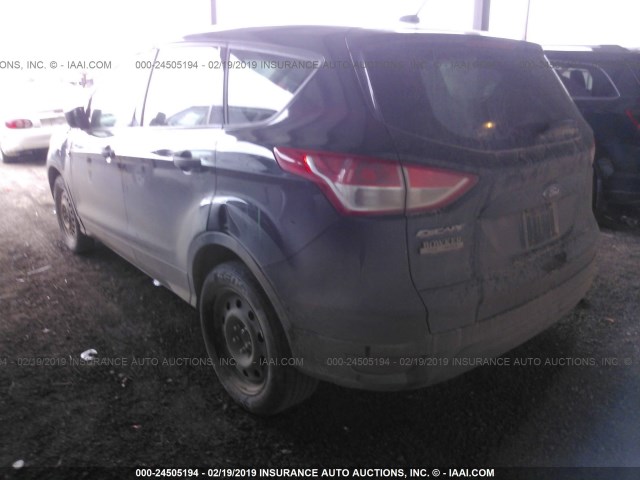 1FMCU0F73DUC14013 - 2013 FORD ESCAPE S BLACK photo 3