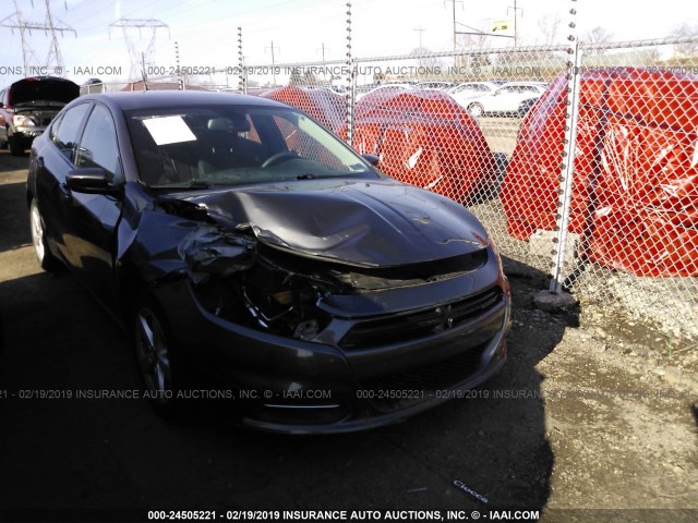 1C3CDFBB1GD660607 - 2016 DODGE DART SXT GRAY photo 1