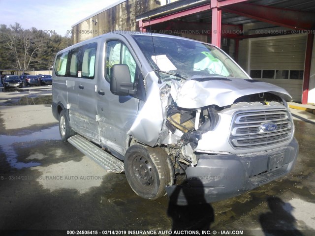 1FMZK1ZM1HKA09041 - 2017 FORD TRANSIT T-150 SILVER photo 1