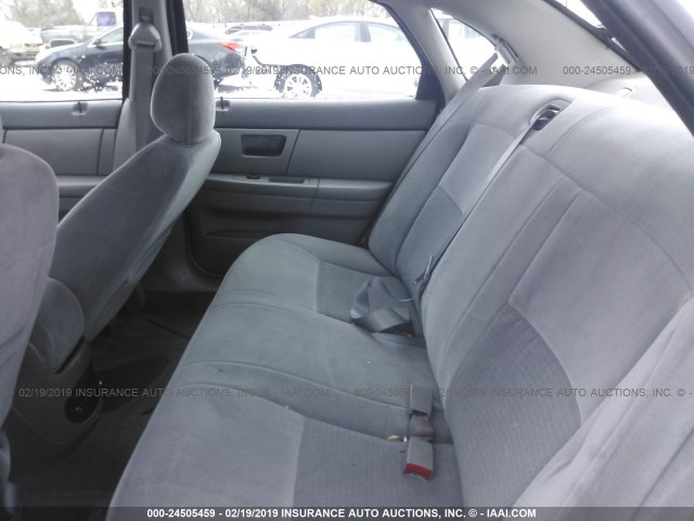 1FAFP53U37A132441 - 2007 FORD TAURUS SE SILVER photo 8