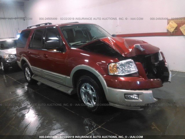 1FMFU18576LA56010 - 2006 FORD EXPEDITION EDDIE BAUER MAROON photo 1